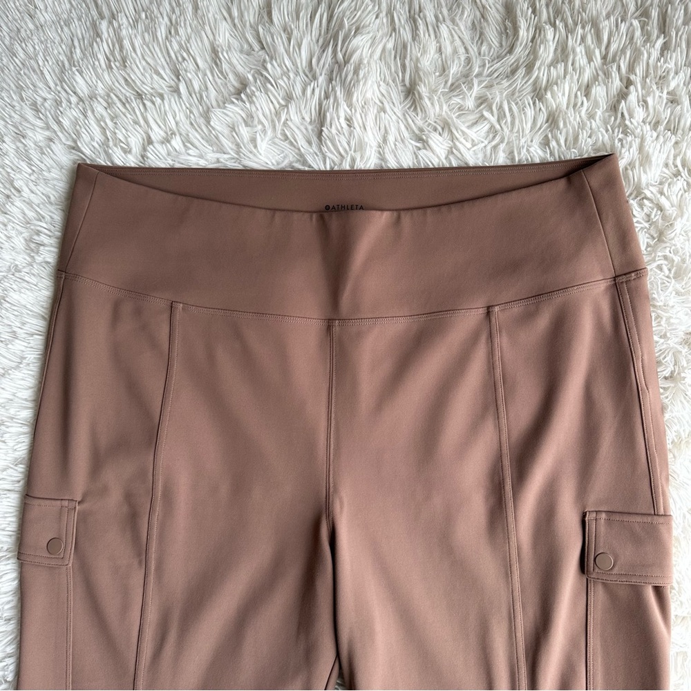 Athleta Delancey Straight Cargo Pant Brown Size 2X - Picture 3 of 12